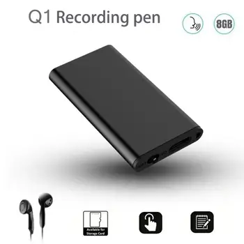 Mini USB Pen Balso Aktyvuota 8GB 16GB 32GB Skaitmeninio Garso Diktofonas Q1 Įrašymo Pen Mp3 Grotuvas Įrašymo WAV Ilgo Laukimo