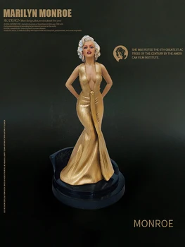 Namo Apdaila 18cm 1:4 Marilyn Monroe Veiksmų Skaičius, Seksuali Mergina, Suknelė, Papuošalai PVC Statula Gimtadienio proga Žaislų Pyragas Apdaila
