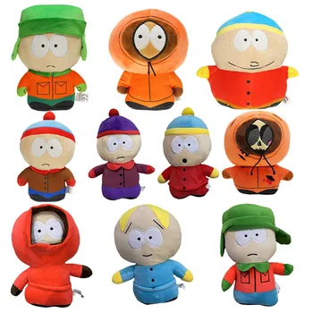 Naujas 20cm Pietų Parkas Pliušiniai Žaislai animacinių filmų Pliušinis Lėlės Stan Kyle Kenny Cartman Pliušas Pagalvės Peluche Žaislai Vaikams Gimtadienio Dovana