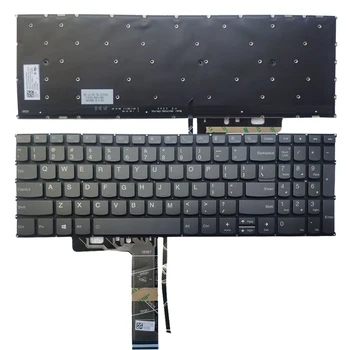 Naujas Apšvietimu US Klaviatūra Lenovo ThinkBook 15 G2 YRA 15 G2 ITL Nešiojamas anglų Juoda