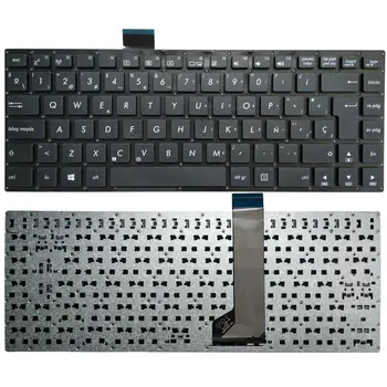 Naujas ispanų Teclado Klaviatūros ASUS VivoBook S400 S400C S400CA S400E SP Nešiojamas Juoda be Rėmelio WIN8