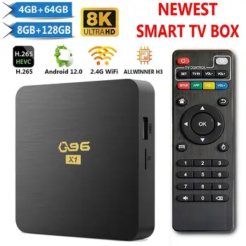 Naujas Q96 X1 Smart TV Box 