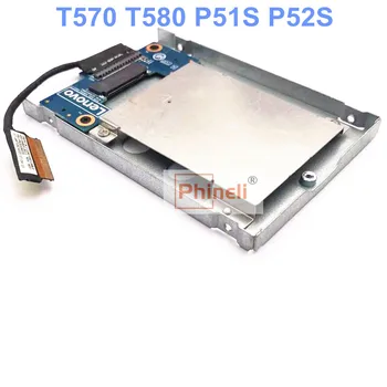 Naujas SSD HDD NVMe M. 2 Adapteris Caddy ir kabelinė Lenovo ThinkPad T570 T580 P51S P52S PCIE NVM