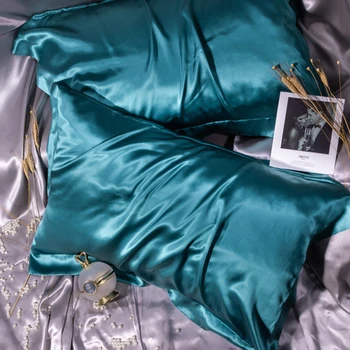 Nemokamas pristatymas 100% pobūdžio mulberry Šilko užvalkalas su užtrauktuku pagalves pagalvės užvalkalą sveikos standartas, karalienė, karalius daugiaspalvis