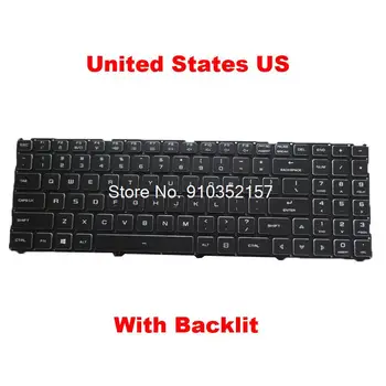 Nešiojamojo kompiuterio Klaviatūra su foniniu Apšvietimu, Skirtą Vartai GWTN156-2 GWTN156-2BK GWTN156-3 GWTN156-3BK Jungtinės amerikos valstijos JAV, be Rėmelio