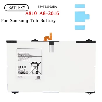 Planšetinio kompiuterio Baterijos EB-BT810ABE EB-BT810ABA Samsung GALAXY Tab S2 9.7 SM-T815 SM-T810 SM-T813 SM-T819C Originalios Baterijos Bateria