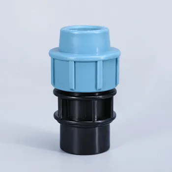 Plastikiniai PE vandentiekio vamzdžių greitai prijungti 20/25/32mm Tiesiai Jungtys IBC bakas adapteris Vandentiekio Vamzdžių jungiamosios Detalės