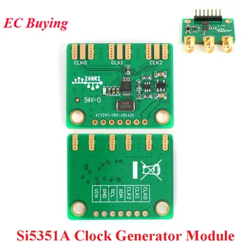 Si5351A STM32 Clock Generatorius Breakout Valdybos Modulis 3 Kanalo Si5351 I2C Signalo Generatoriaus 8KHz-160MHz Už Arduino, DC 3.3 V 5V