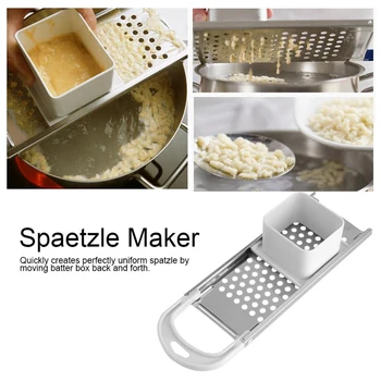 Spaetzle Maker Nokedli Szaggato vengrijos Koldūnai Galuska Bulvių Slicer