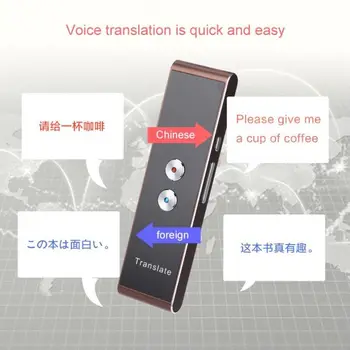 T8+ Balso Vertėjas 45 Kalbas Multi Kalbų Akimirksniu Išversti Belaidžiu Būdu Realiu Laiku Vertėjas APP 