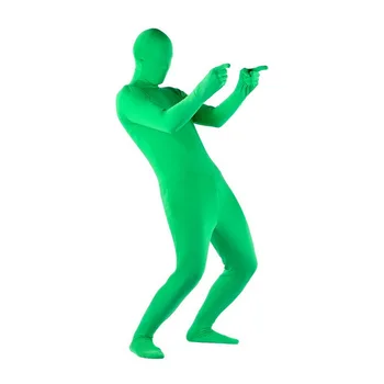Tampri, Kūno Green Screen Tiktų Vaizdo Chroma Key Patogus Fone Nematomą Poveikį Stora Kostiumas, Cosplay Kostiumai, Bodysuit