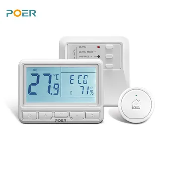 Thermoregulator belaidis programuojamas kambario skaitmeninis wifi smart grindų termostatas katilo temperatūros reguliatorius veikia su Alexa