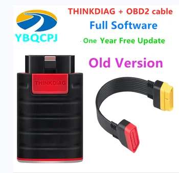 THINKCAR Thinkdiag su Pilna Programinė įranga Old Version & Naujos Sistemos OBD2 Diagnostinis Įrankis Galingas, nei Easydiag Golo3 PK ELM327