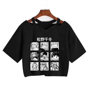 Tokijo Revengers Marškinėliai moterims Japonijos Kawaii Anime Manga apkarpyti viršūnes Tees vasaros T-shirt mergina Vasaros Marškinėlius футболка camiseta