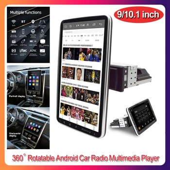 Universalią 1-Din Car Multimedia Player 9/10.1 colių Jutiklinis Ekranas Auto radijas Stereo Vaizdo GPS WiFi Auto Radijo 