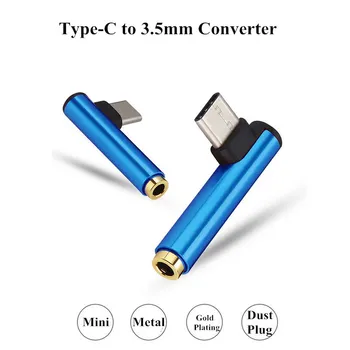 USB Tipo C iki Telefono Adapteris, 3,5 mm Jack Ausinių Konverteris Tipas-C AUX Audio Splitter USB C Ausinių Adapteris, Skirtas 
