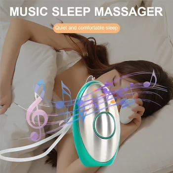 USB Įkrovimo Micro-dabartinė Miego Pagalba Nešiojamą Miego Pagalba Prietaisą Lengvai Nerimas, Depresija, Greito Miego Artefaktas Massager ir Atsipalaiduoti