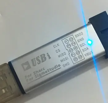 USBi SIGMASTUDIO Emuliatorius Degiklis EVAL-ADUSB2EBZ