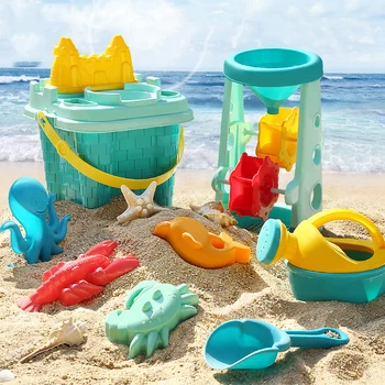 Vaikai Paplūdimio Žaislai Vaikams Žaisti Vandens Žaislai, Smėlio Rinkinys Rinkinys Smėlio Kibirą Vasaros Lauko Žaislai Žaisti Paplūdimio Smėlio Ir Vandens Žaidimo Vežimėliai