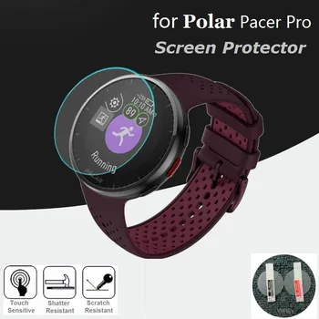VSKEY 3PCS Smart Watch Ekrano apsaugos Polar širdies stimuliatoriaus Pro Grūdintas Stiklas Atsparus Įbrėžimams Apsauginės Plėvelės