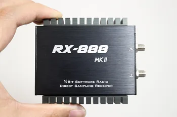 Vėliau RX888 Plius RX-888 MKII SDR Radijo Imtuvas SDR Kumpis Radijo Imtuvas LTC2208 16 bitų ADC Tiesioginės Atrankos R828D 3.0.5 ppm VCXO
