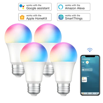 WiFi Smart LED Lemputės Veikia su 
