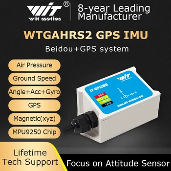 WitMotion WTGAHRS2 10 ašis GPS-IMU Navigacijos Sistema, Bulit-į Akselerometro+Elektroninis Gyro+Magnetometrai+Barometras