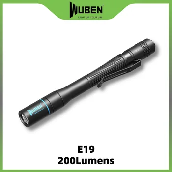 Wuben E19 Medicinos Penlight Taktinis savigynos Žibintuvėlis 219C LED max 200 liumenų rašyti pen AAA baterijos Fakelas