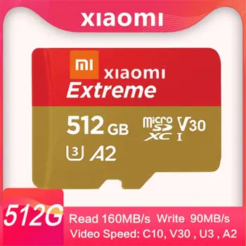 XIAOMI Didelės Spartos Micro SD Kortelės 128GB 32GB 64GB 256 GB Micro SD Kortelė SD/TF Flash Kortelės Atminties Kortelė 32 64 128 Gb Micro SD Telefonas