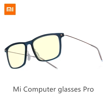 Xiaomi Mijia Anti-Mėlyna Mi kompiuterio Akinių, Pro Anti Blue Ray UV Nuovargis Įrodymas Akių Raštas Mi Namų Stiklo