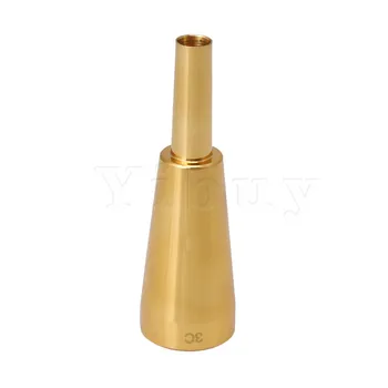 Yibuy 8,7 x 2.7 cm Aukso Sunkiųjų Trimitas Kandiklį Muzikos instrumentų priedai 3c tinka Dauguma Standartinių Trimitai