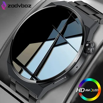 ZODVBOZ Smart Watch Vyrų Užsakymą Dial Atsiliepti į Skambutį Belaidžio Įkrovimo AMOLED Sporto Žiūrėti GT 3 PRO Vandeniui Smartwatch Už Xiaomi