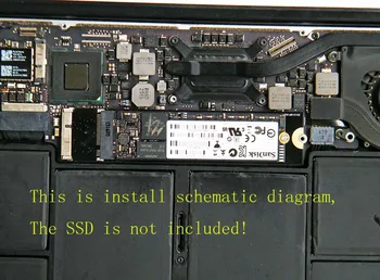 1 pasirinkite 2 M. NGFF SATA SSD Konverteris Adapterio plokštę 