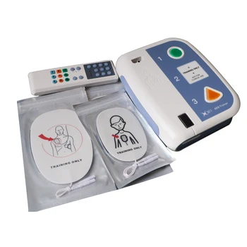 1 set 120C+ AED Treneris Automatinio Išorinio Defibriliatoriaus Mokymas, Pirmosios Pagalbos Mokymas CPR Mokyklos Dvikalbiai Mokyti Įrankiai Nuotrauka 2