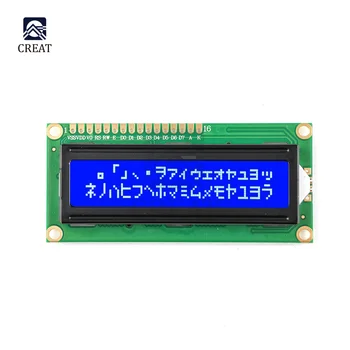 1602 LCD Ekranas Modulis Su IIC I2C TWI SPI Serial Interface Valdybos DC 5V Už Arduino Mėlyna Geltona Ekrano Lempos LCD Modulis Nuotrauka 2
