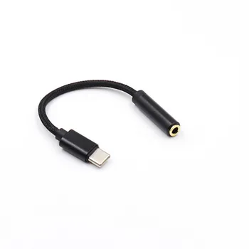 1PCS ,USB, C Adapteris Modelis C-3.5 mm Aux Audio jungtis Ausinės Ausinių Laidas USB Nuotrauka 2