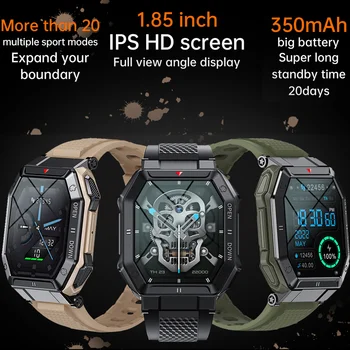 2022 NAUJAS Smart Watch Vyrų K55 