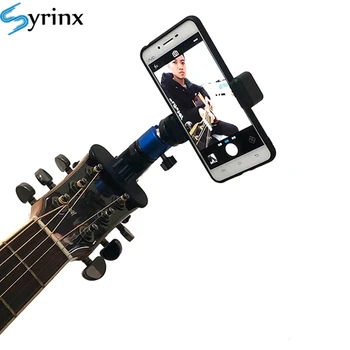 2022 Naujas Telefono Laikiklio Stovas Gitaros Gatvės Dainuoti Dainą Turėtojas Muzikantai Turėtojas Mobile Live Guitar Stand 