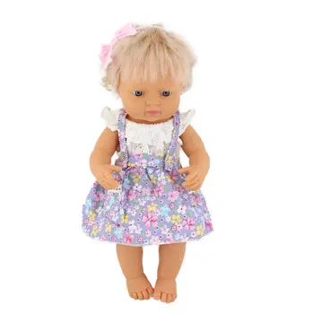 2022 Naujos lėlės suknelė Tinka 15inch 38cm Minikane lėlės ir 38cm Miniland lėlės ,lėlės, drabužiai, lėlės priedai. Nuotrauka 2