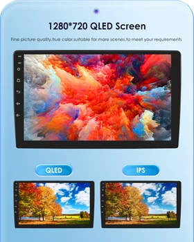 2Din Android12 Automobilio Radijo Ford Focus Exi NE 2004-2011GPS Navigacija Touchscreen Quad Core WIFI Multimedia Player 9inch SWC BT Nuotrauka 2