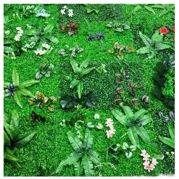 40x60cm 3D Žalia Dirbtiniai Augalai Sienų Dekoras Skydelis Netikrą Vejos Kilimas Vestuvių Fone, Sodo Žolės, Gėlių, Sienos, Namo Apdailos Nuotrauka 2