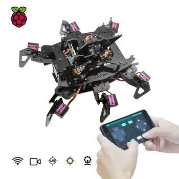 Adeept RaspClaws Hexapod Voras, Robotas Rinkinys, skirtas 
