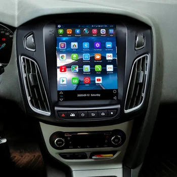 Android 12 Automobilio Radijo Ford Focus Mk3 2012 - 2017 daugialypės terpės Grotuvas, 2Din Navigacijos Carplay Galvos Vienetas Stereo Garsiakalbiai Garso Nuotrauka 2