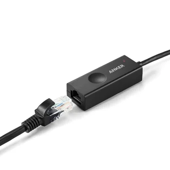 Anker USB Ethernet Adapter 10/100/1000 tiek usb 3.0 RJ45 Gigabit Ethernet laidą Nešiojamas KOMPIUTERIS, Suderinamas su MacBook Pro 2015 m. Nuotrauka 2