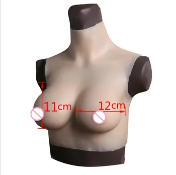 Aukščiausios kokybės C Taurė Transseksualų netikras krūtis Tikroviškas krūties COS falsies Realus Silikoninių Krūtų Formos Dirbtinių Boobs Nuotrauka 2