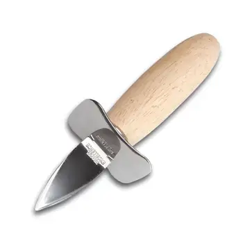 Austrių plieno peilis su šukutės peilis, naudojamas jūros gėrybių shell multi-purpose gali tiesiogiai atidaryti austrių virtuvės įrankiai Nuotrauka 2