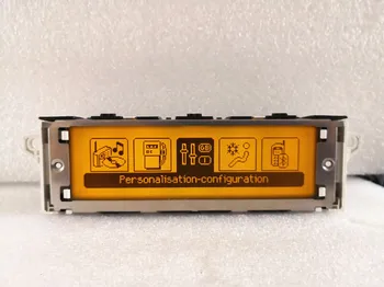 Automobilių Multifuntion ekranas RD4 ekranas USB dviejų zonų oro Bluetooth geltona stebėti 12 pin Peugeot 307 407 408 citroen C4 C5 Nuotrauka 2