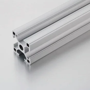 CNC aliuminio profilio 3030 aliuminio profilių ekstruzijos 100mm-1000mm ES standartas 3D spausdintuvo dalys anodo vielos vadovas, aliuminio profilis Nuotrauka 2
