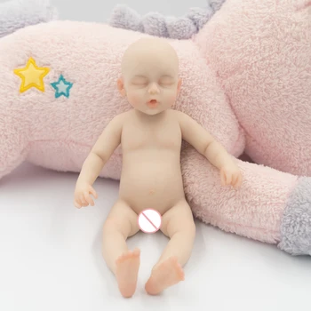 CUAIBB 25CM 0.51 KG Pilna Silikono Baby Doll Gyvas Naujagimis Pagrindinio ir Skeleto Lėlės Vaikams, Žaislai Mergaitė Berniukas Kalėdų Dovana Nuotrauka 2
