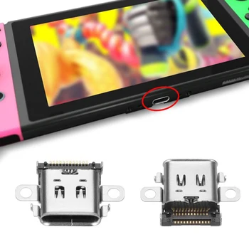 Doko Jungtis Įkrovimo lizdas USB C Tipo Lizdas, Jungtis Pakeitimo Nintendo Jungiklis NR Konsolės, Atsuktuvai Įrankių Rinkinys Nuotrauka 2
